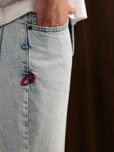 Men's Bootcut Jeans Light Blue