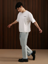 Men's Bootcut Jeans Light Blue