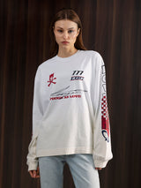 LS Tee White Women