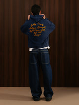 Lucky Devils Navy Hoodie