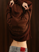 Favorite Sin Hoodie Fondue Fudge Women