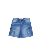 Baggy Cargo Shorts Dark Blue