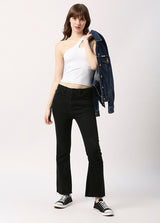 Buy Black Flare Jeans for women at best price