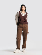 TOM VINTAGE STRAIGHT FIT JEANS BROWN