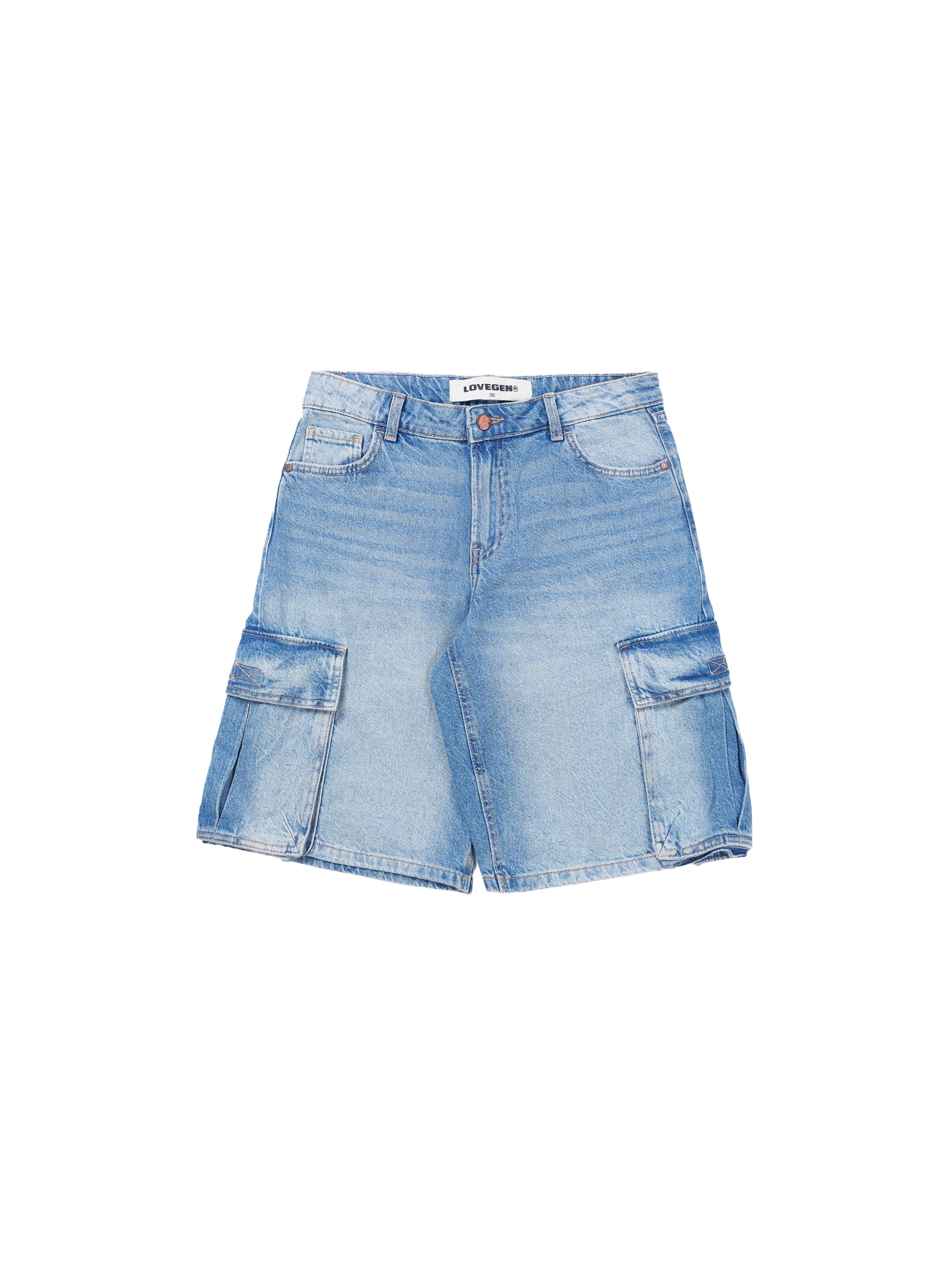 Long Baggy Cargo Shorts