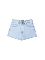 Mini Denim Shorts Light Blue