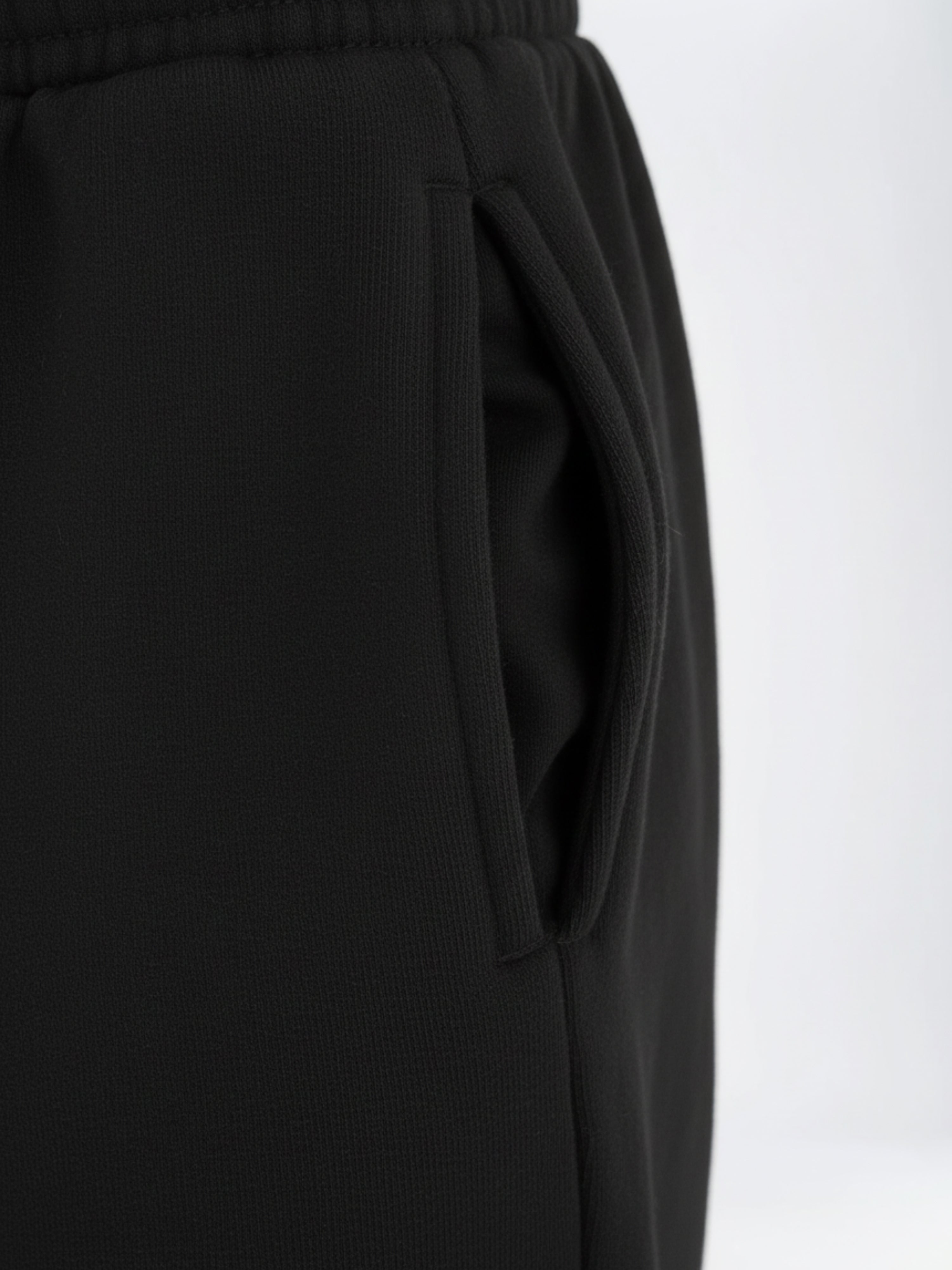 DR Black Monochrome Shorts
