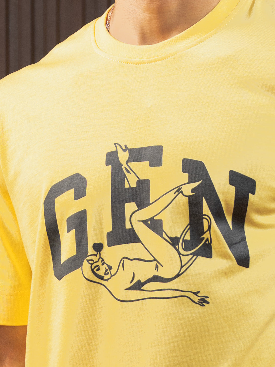 MEN'S GEN TEE YELLOW