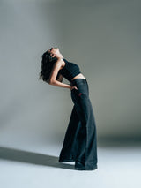 Wide Leg Jeans Black