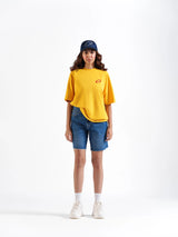 Basic Denim Shorts Dark Blue