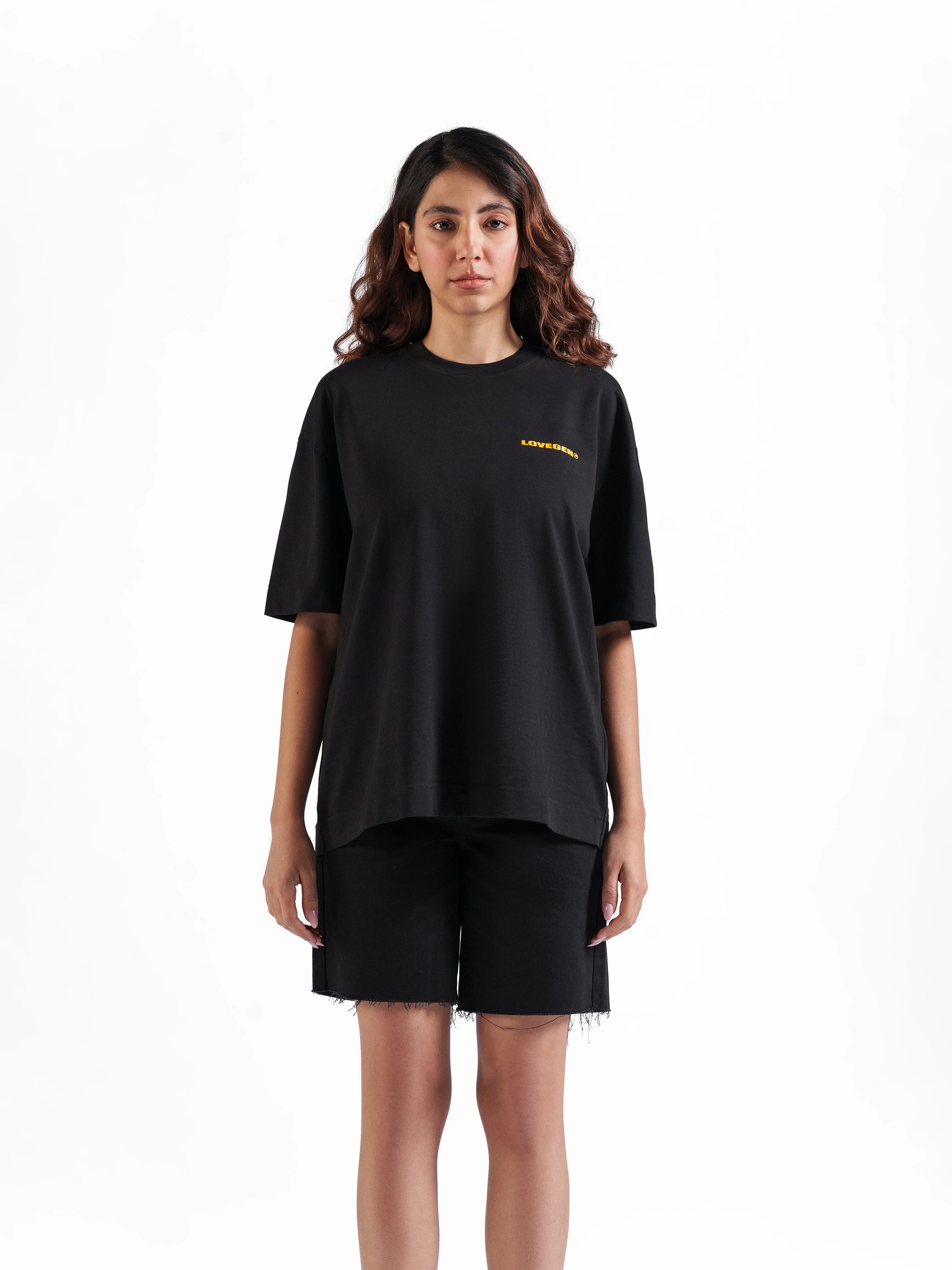 THE BLAZE TEE BLACK