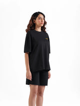 THE BLAZE TEE BLACK