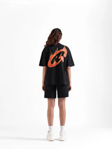 THE BLAZE TEE BLACK