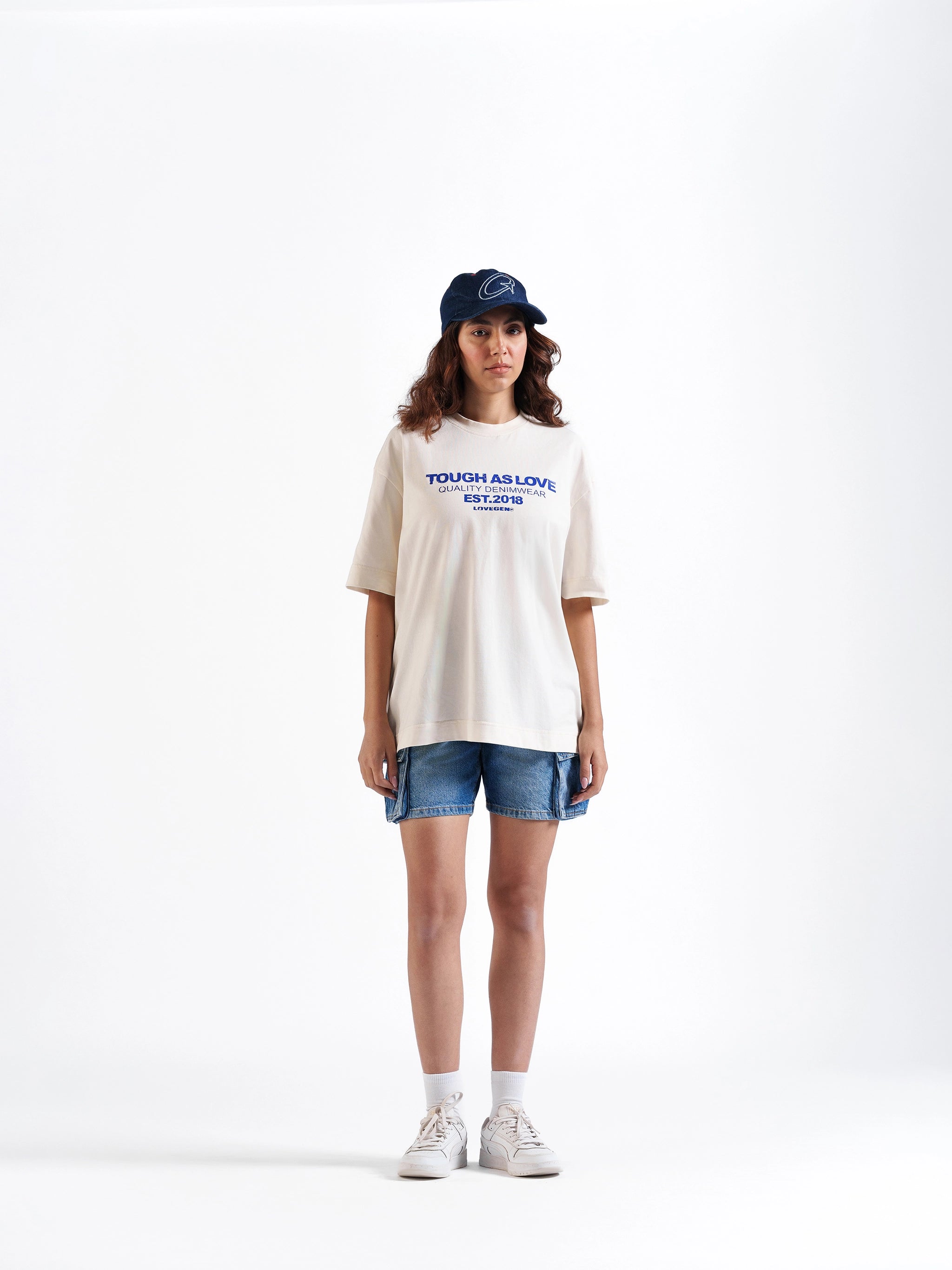 THE BARE TEE OFF WHITE