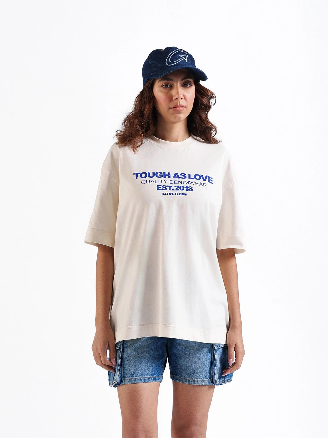 WOMEN'S THE BARE TEE OFF WHITE