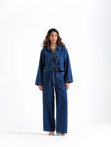 Regular Dark Blue Straight Jeans