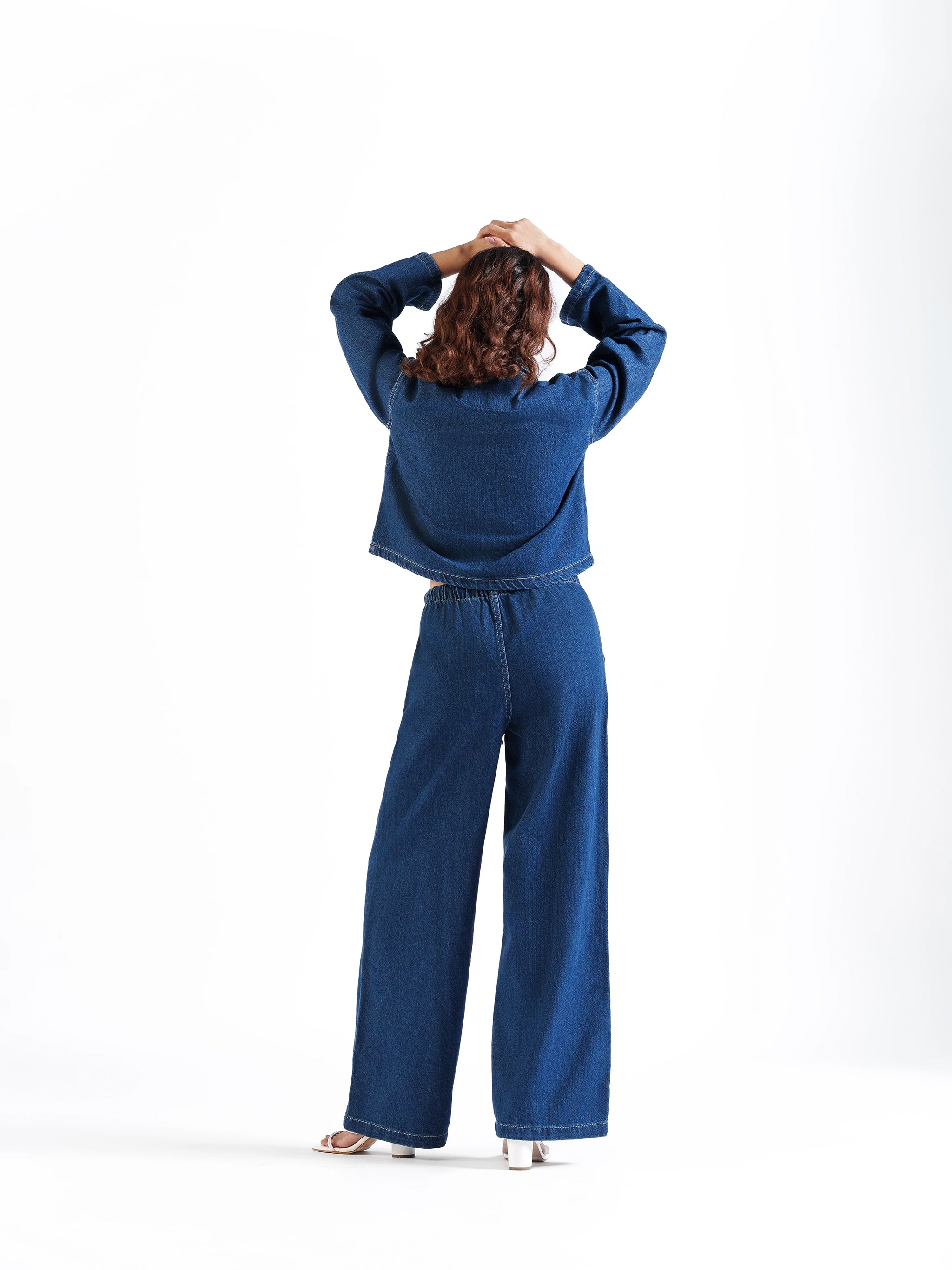 Regular Dark Blue Straight Jeans