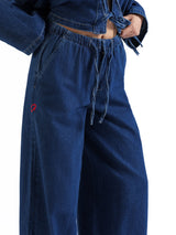 Regular Dark Blue Straight Jeans