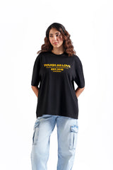 WOMEN'S THE BARE TEE BLACK