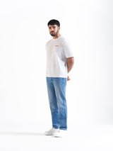 Basic Slim Jeans Mid Blue