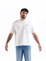 THE BLAZE TEE WHITE