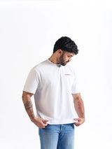 THE BLAZE TEE WHITE