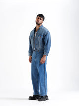 CROP DENIM JACKET