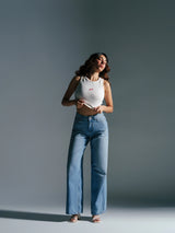 THE BASE TANK TOP BEIGE