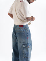 Baggy Cargos Mid Blue