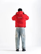 THE ORBIT HOODIE RED