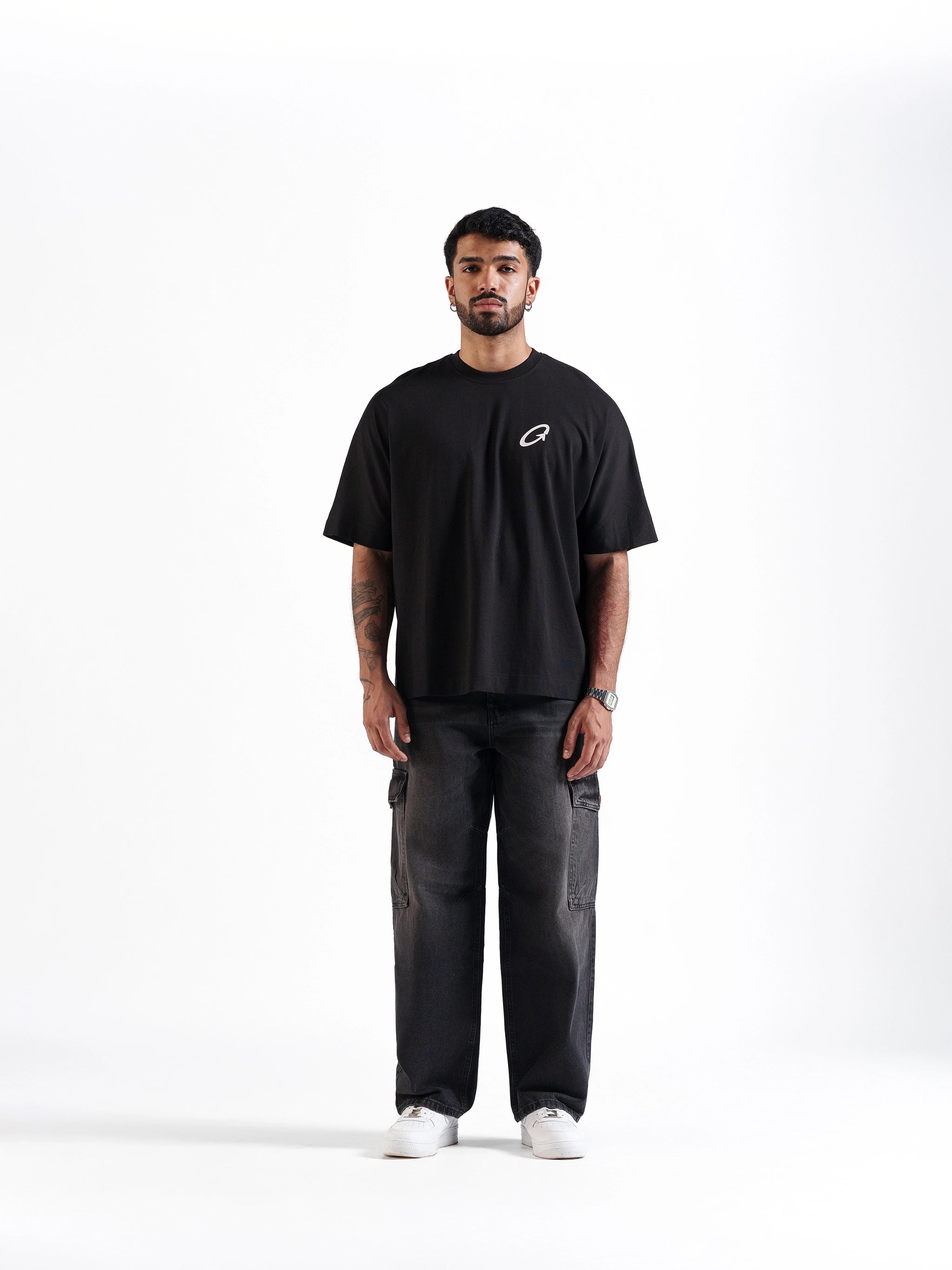 Baggy Cargos Black