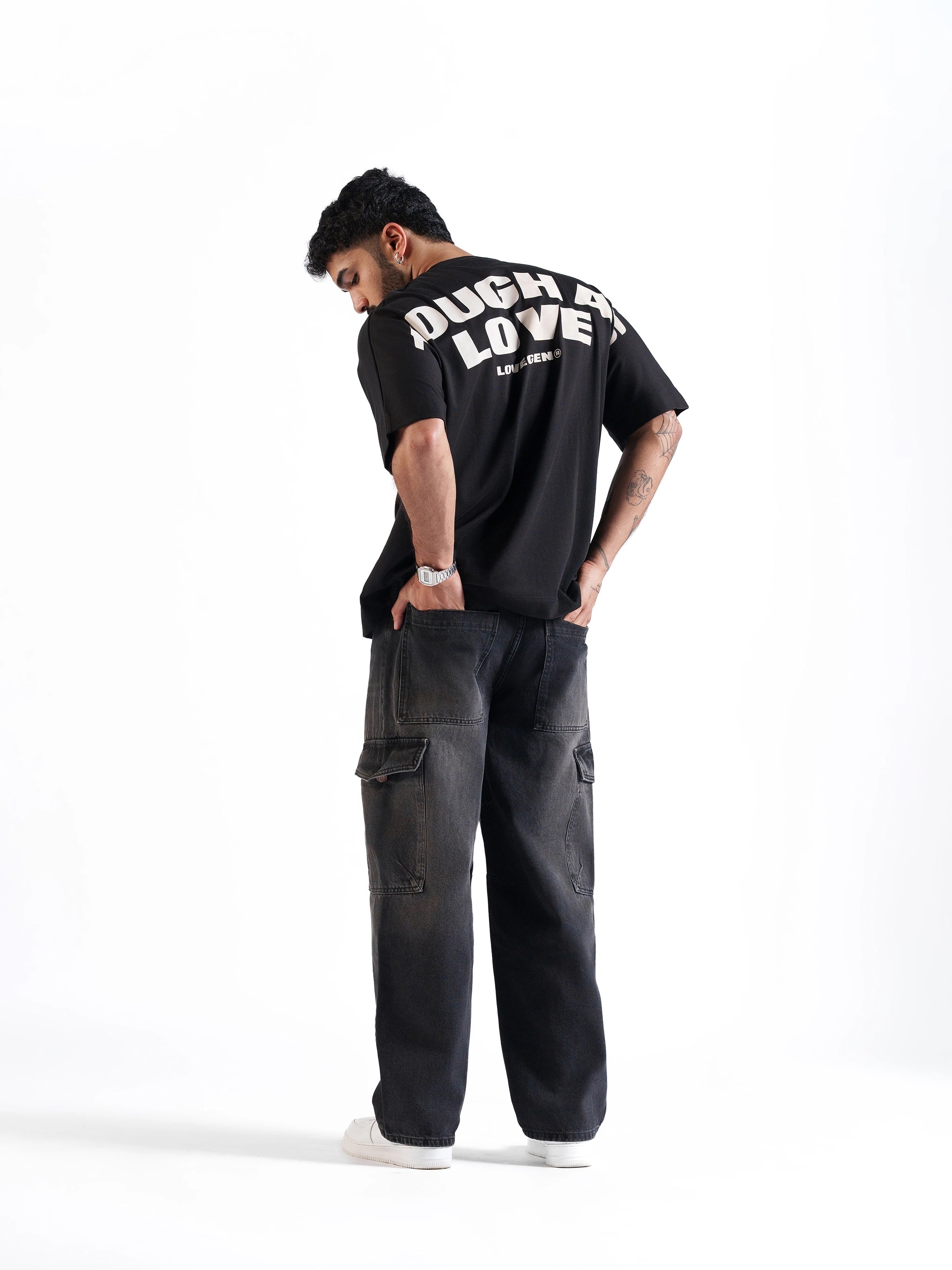 Baggy Cargos Black