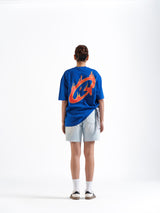 THE BLAZE TEE BLUE