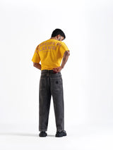 Basic Straight Jeans Black