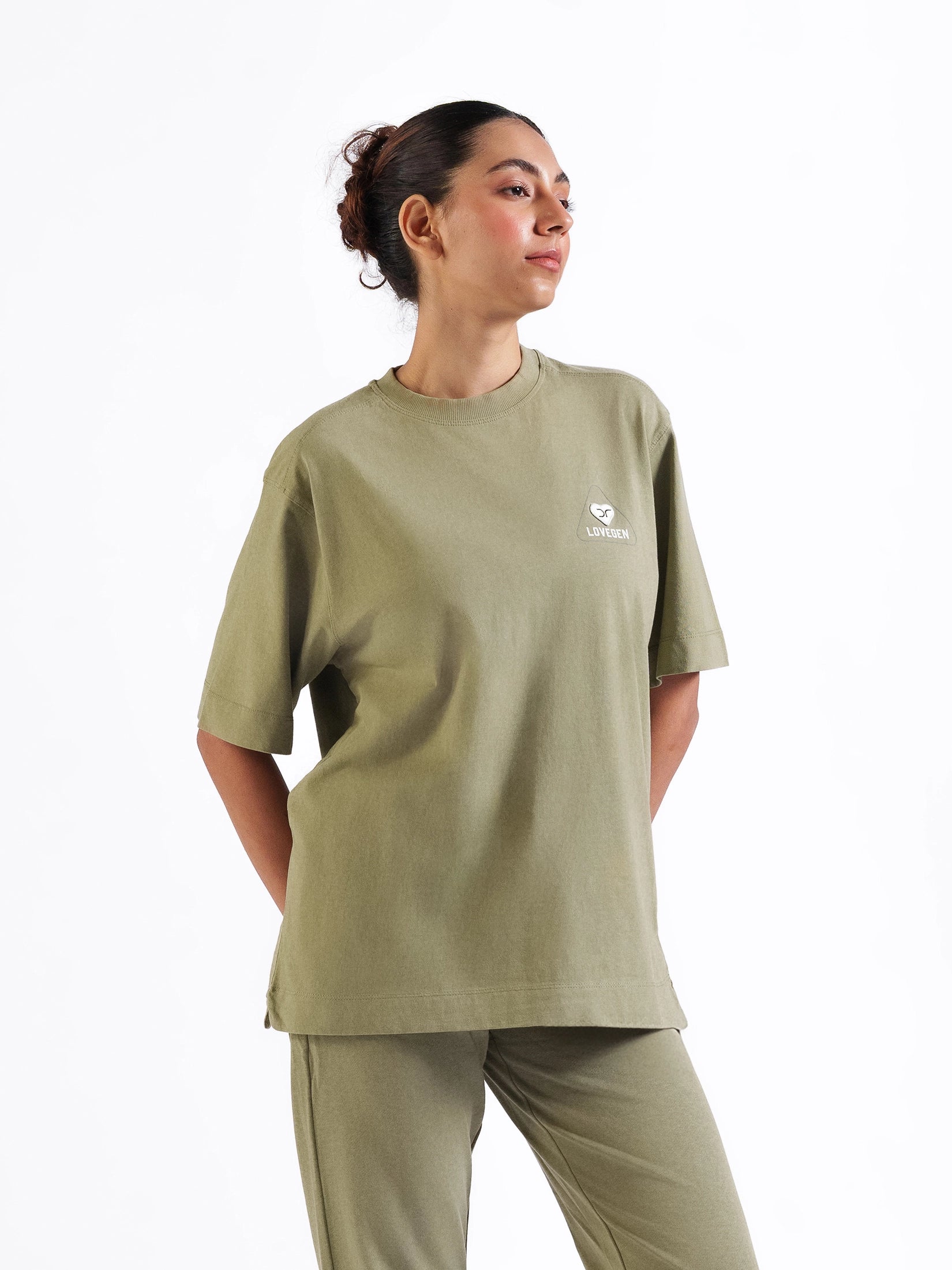 DR Light Green Monochrome T-shirt