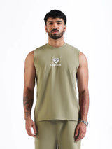 DR Light Green Monochrome Sleeveless