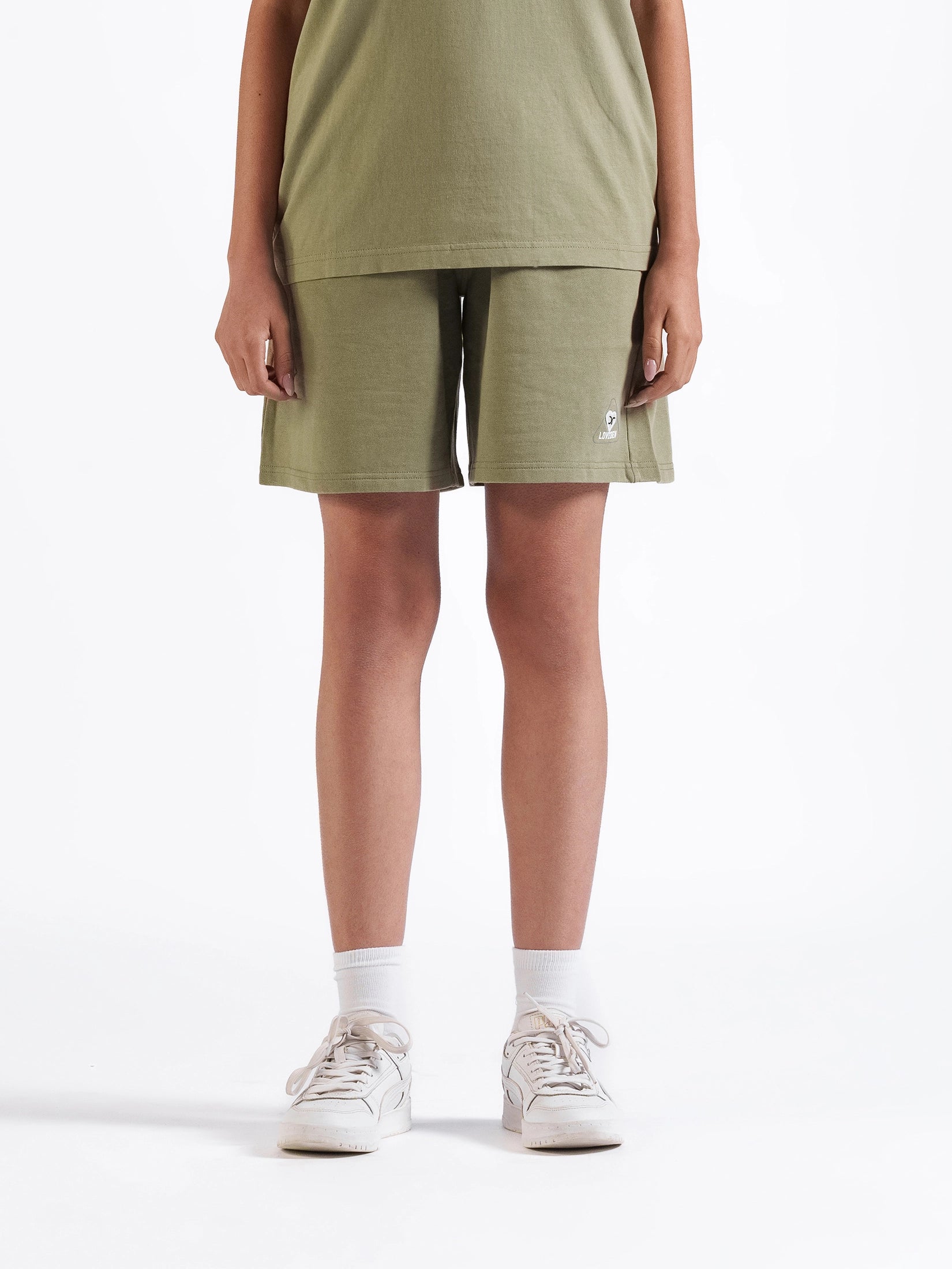 DR Light Green Monochrome Shorts