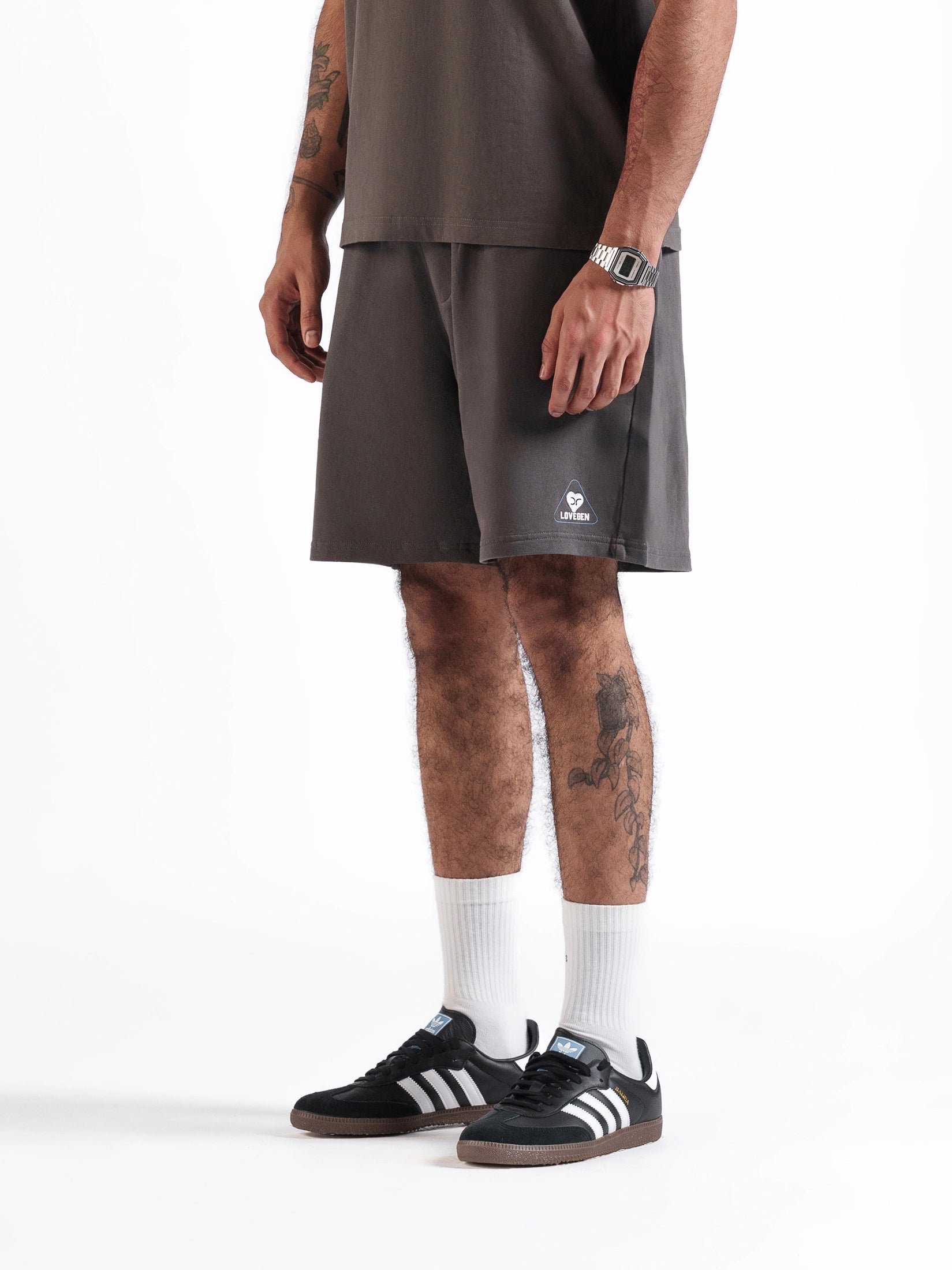 DR Charcoal Monochrome Shorts