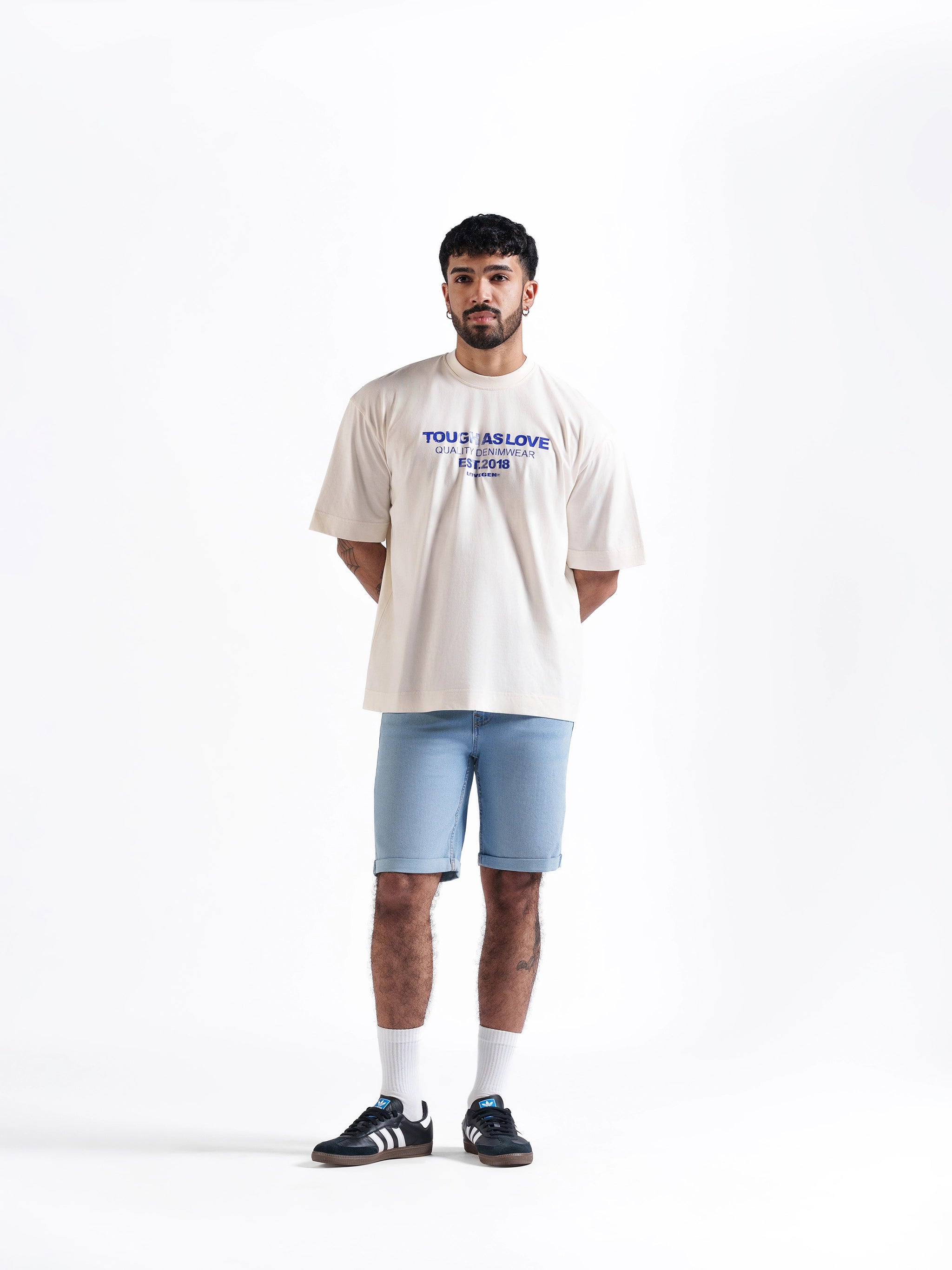 THE BARE TEE OFF WHITE