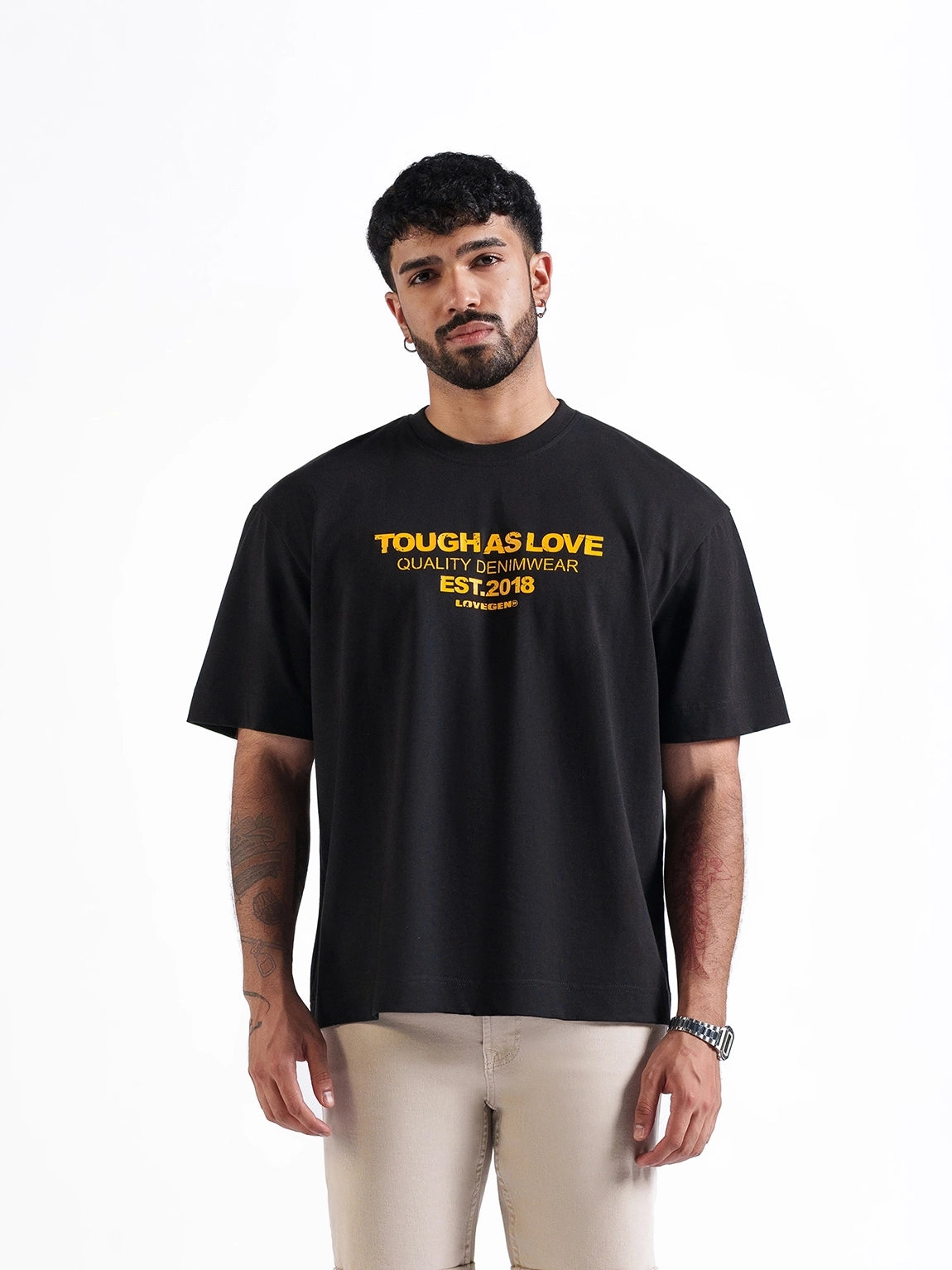 MEN'S THE BARE TEE BLACK