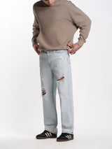 UNISEX HEMSWORTH BAGGY FIT JEANS LIGHT BLUE