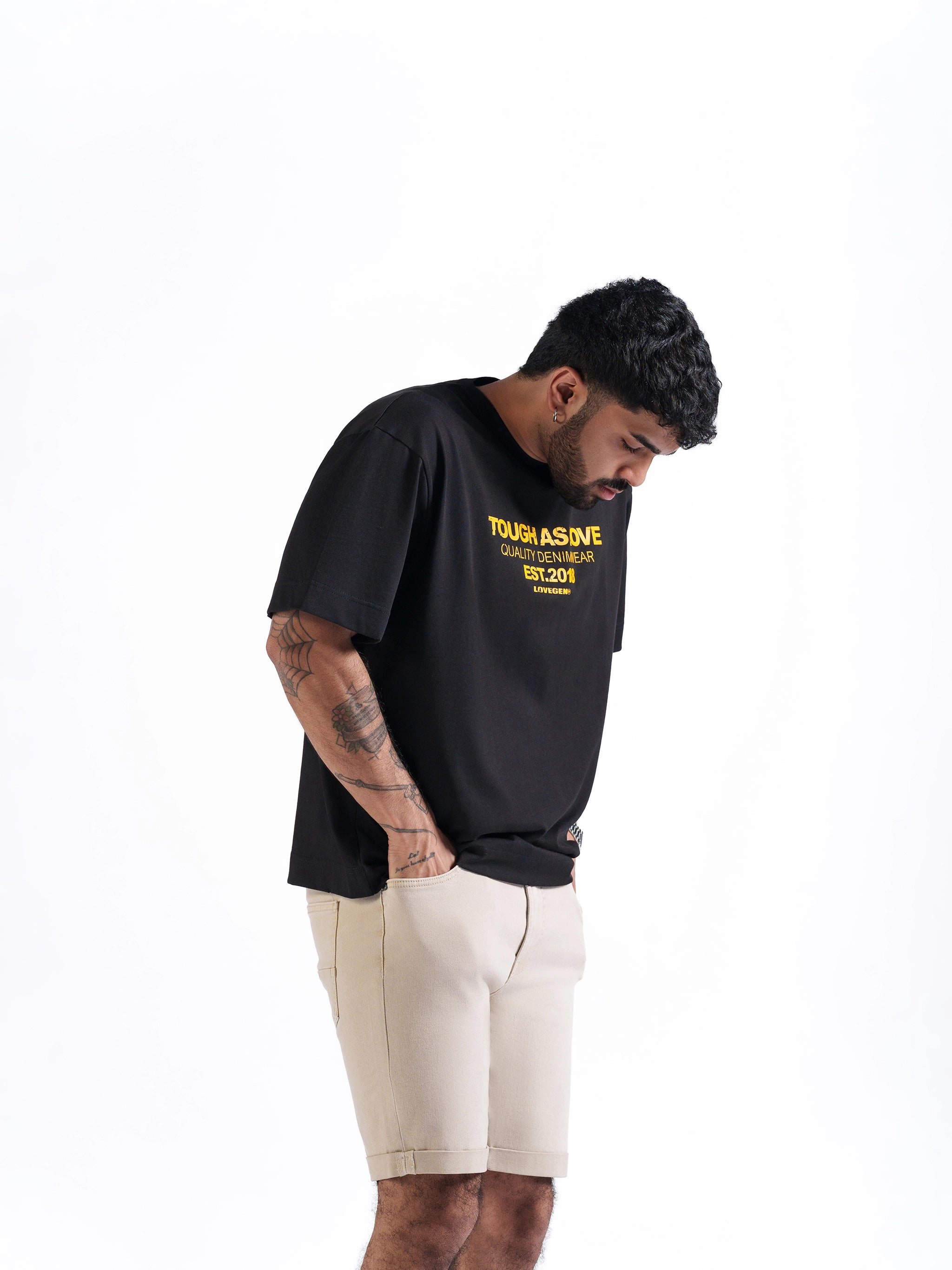 Men Shorts Khaki