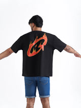THE BLAZE TEE BLACK