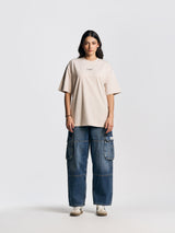 UNISEX ZIPO SKATER FIT JEANS DARK BLUE