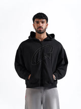 THE ORBIT HOODIE BLACK