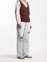 UNISEX HEMSWORTH BAGGY FIT JEANS LIGHT BLUE