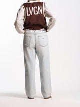 UNISEX HEMSWORTH BAGGY FIT JEANS LIGHT BLUE