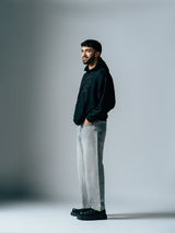 Basic Straight Jeans Grey
