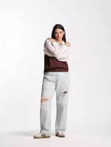 UNISEX HEMSWORTH BAGGY FIT JEANS LIGHT BLUE