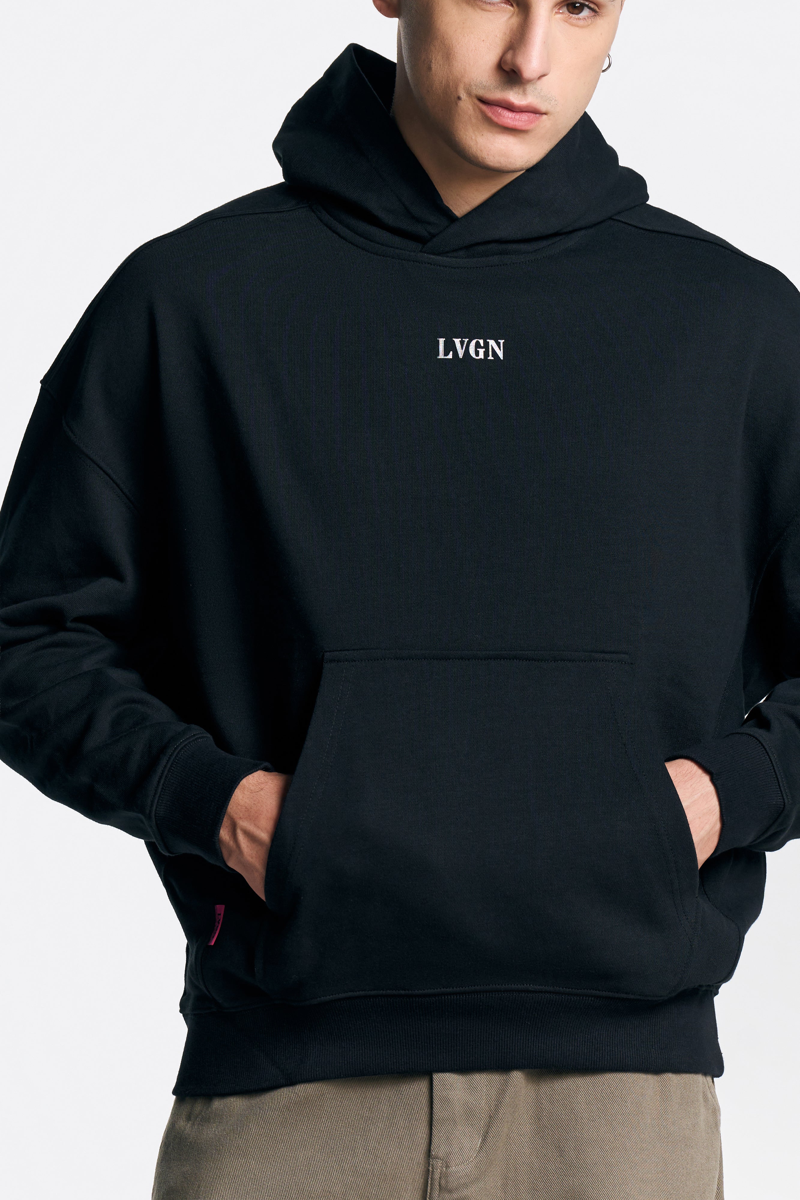 UNISEX SKULL HOODIE BLACK